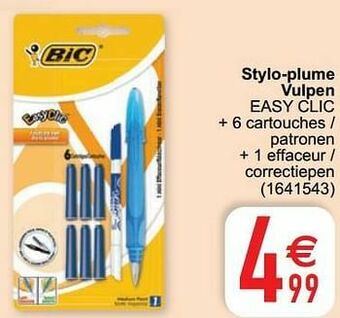 Cora Stylo-plume vulpen easy clic aanbieding