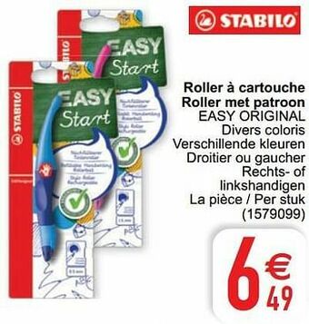 Cora Roller à cartouche roller met patroon easy original aanbieding