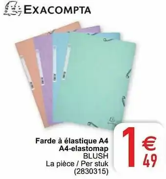Cora Farde à élastique a4 a4-elastomap blush aanbieding