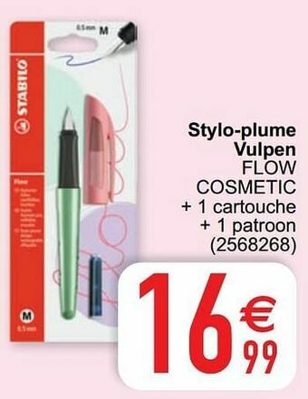 Cora Stylo-plume vulpen flow cosmetic aanbieding