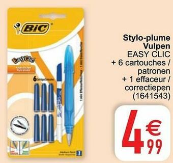 Cora Stylo-plume vulpen easy clic aanbieding