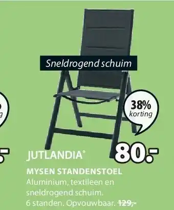 Jysk Mysen standenstoel aanbieding