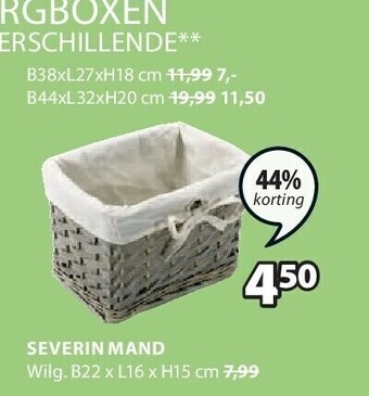 Jysk Severin mand aanbieding