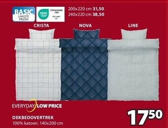 Jysk Dekbedovertrek aanbieding