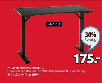 Jysk Haldum gaming bureau aanbieding