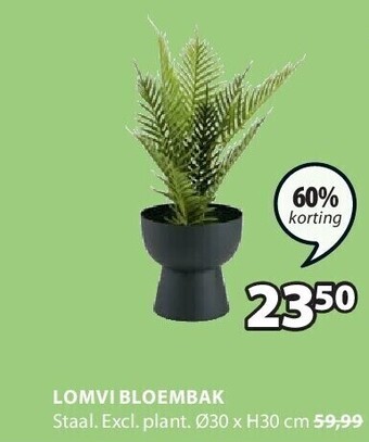 Jysk Lomvi bloembak aanbieding