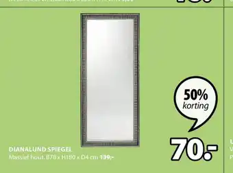Dianalund spiegel 78 x 180 x 4cm