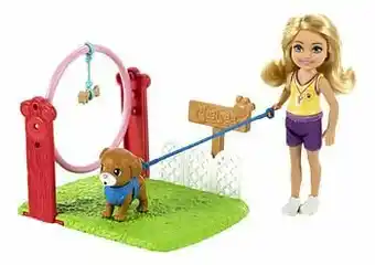 Barbie mannequinpop Chelsea Can Be... Dog Trainer