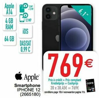 Apple smartphone iphone 12