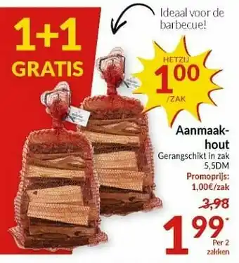 Aanmaak- hout