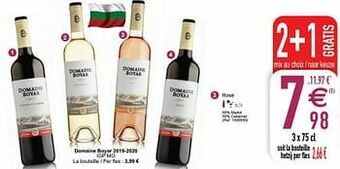 Cora Domaine boyar 2019 -2020 igp mo rosé aanbieding