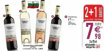 Cora Domaine boyar 2019 -2020 igp mo chardonnay aanbieding