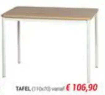 Meubelen Jonckheere Tafel 110x70cm aanbieding
