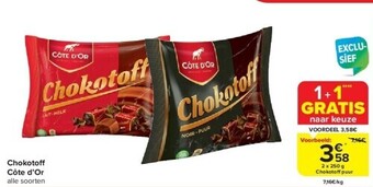 Carrefour Chokotoff côte d’or aanbieding