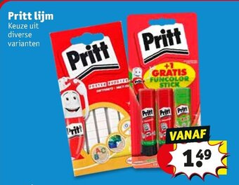 Kruidvat Pritt lijm aanbieding