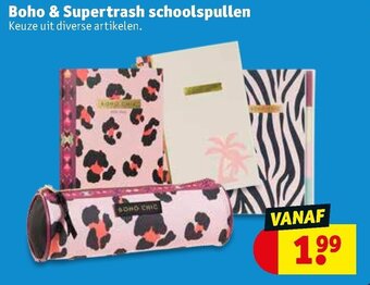 Boho & Supertrash schoolspullen