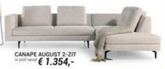 Canape august 2-zit