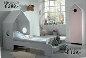 Meubelen Jonckheere Bed 90x200cm aanbieding