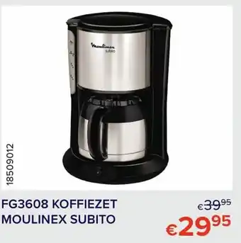 Moulinex Koffiezet Subito | FG3608