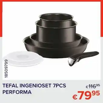 Euroshop Tefal Ingenioset Performa 7PCS aanbieding