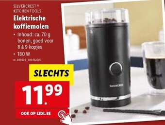 Lidl Elektrische koffiemolen aanbieding