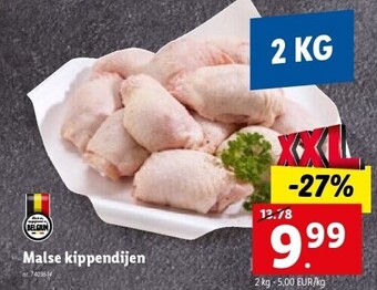 Lidl Malse kippendijen aanbieding