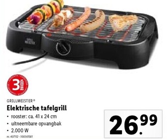 Lidl Elektrische tafelgrill aanbieding