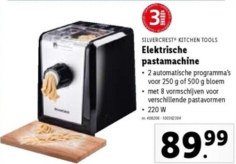 Lidl Elektrische pastamachine aanbieding