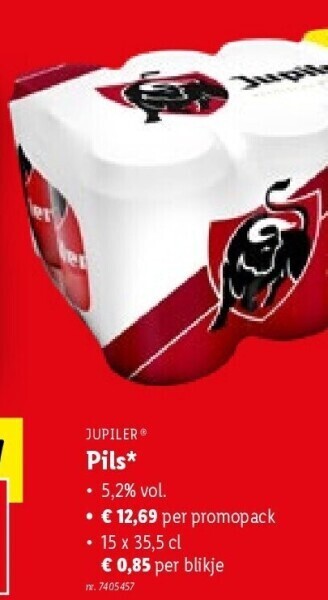 Lidl Pils aanbieding