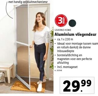 Lidl Aluminium vliegendeur aanbieding