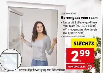 Lidl Horrengaas voor raam aanbieding