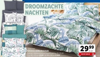 Lidl Katoenen dekbedovertrek aanbieding