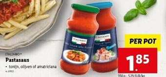 Lidl Pastasaus aanbieding