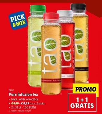 Pure infusion tea