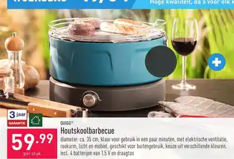 ALDI Quigg Houtskoolbarbecue aanbieding