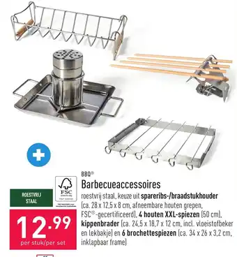 ALDI BBQ Barbecueaccessoires aanbieding