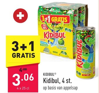 ALDI Kidibul 4 x 25cl aanbieding