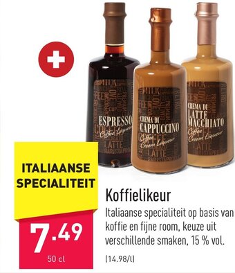 ALDI Koffielikeur 50cl aanbieding
