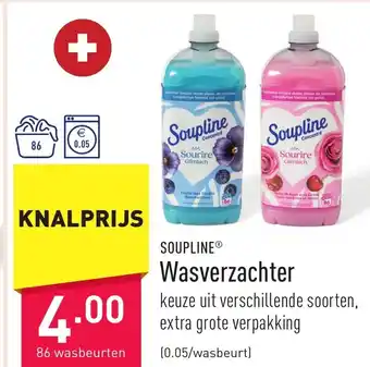 ALDI Soupline Wasverzachter 86 Wasbeurten aanbieding