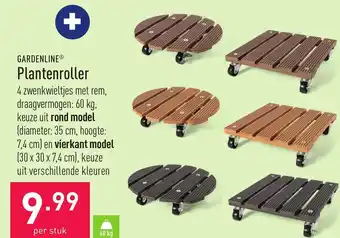 ALDI Gardenline Plantenroller aanbieding