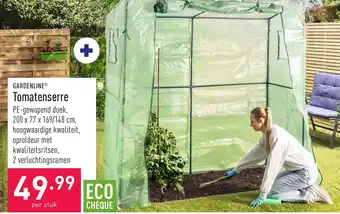 ALDI Gardenline Tomatenserre aanbieding