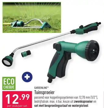 ALDI Gardenline Tuinsproeier aanbieding