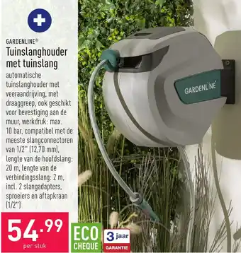 Gardenline Tuinslanghouder met Tuinslang