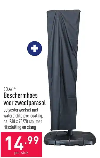 ALDI Belavi Beschermhoes voor Zweefparasol aanbieding