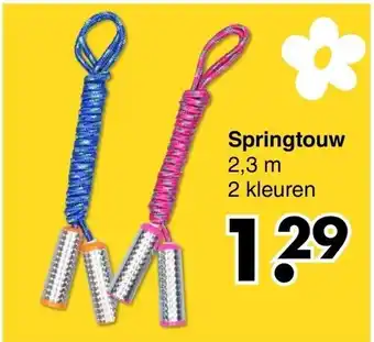 Wibra Springtouw 2,3 m aanbieding