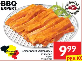 Intermarché Gemarineerd Varkensspek in Sneden aanbieding