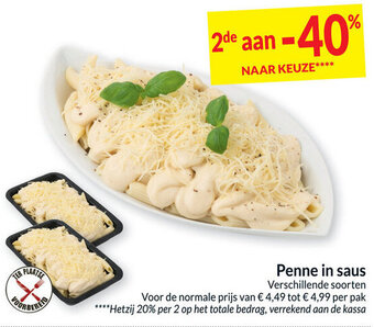 Intermarché Penne in Saus aanbieding