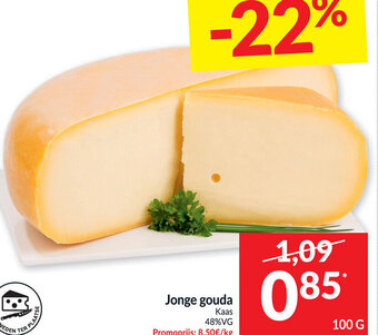 Intermarché Jonge Gouda 100g aanbieding