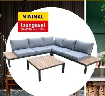 Hubo Loungeset aanbieding