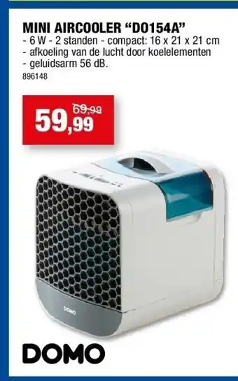 Hubo Mini aircooler “do154a” aanbieding